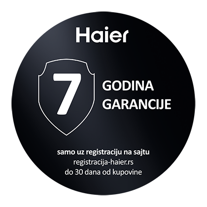 Haier - 7 godina garancije